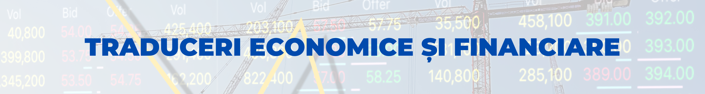 Traduceri Economic Financiare